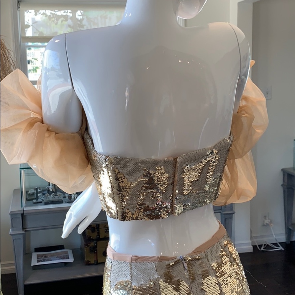 Two Piece Evening (Gold / Eggshell) - Picture 10 of 11
